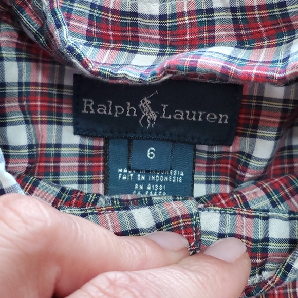 Boy's Polo Ralph Lauren button down - Picture 3 of 3